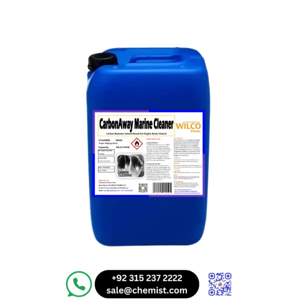 CARBON AWAY Marine Cleaner & Carbon Remover - Non-Corrosive Cleaning Solution for Industrial, Marine, and Automotive Applications, Available in UAE and Pakistan.