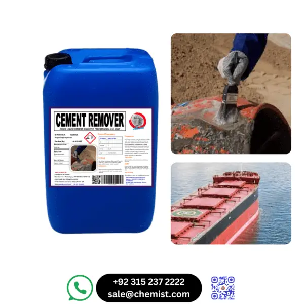 Cement Remover & Marine Cargo Cleaner by Water & Chemicals Solution | Alkemist - Powerful Acidic Solution for Tools, Construction, and Marine Cleaning