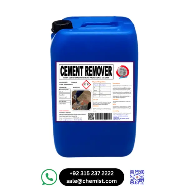 Cement Remover & Marine Cargo Cleaner by Water & Chemicals Solution | Alkemist - Powerful Acidic Solution for Tools, Construction, and Marine Cleaning