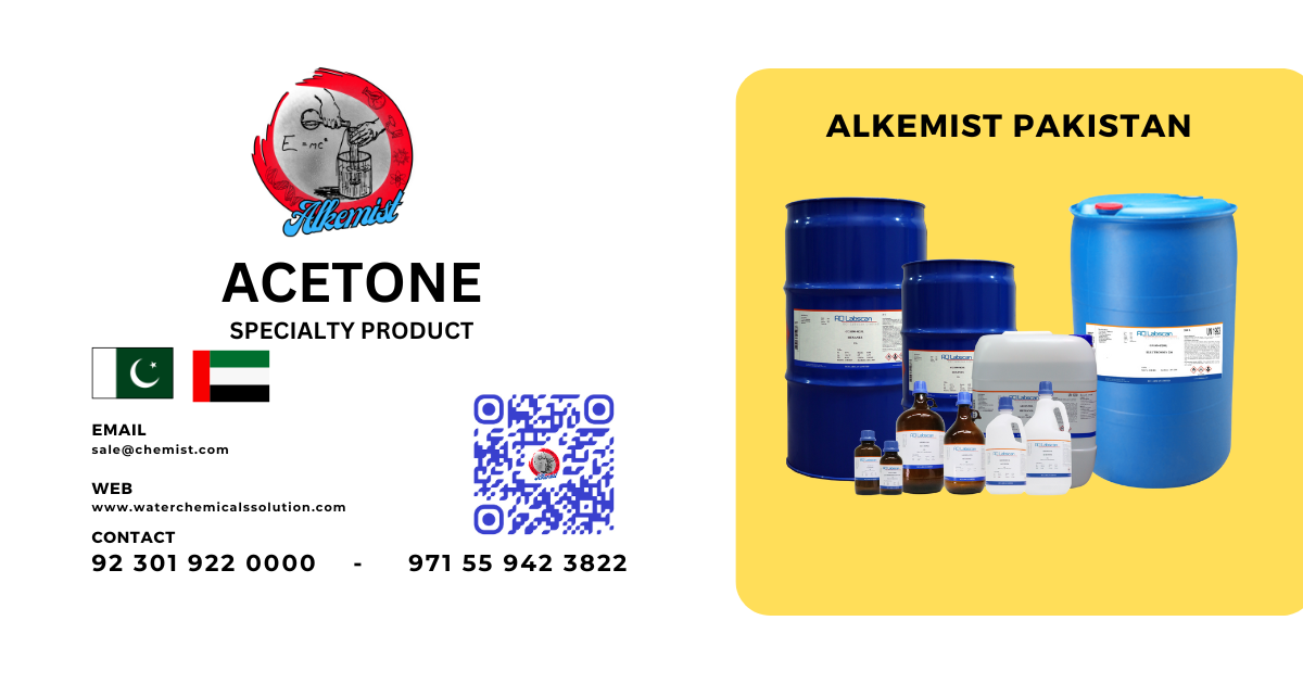Acetone chemical structure and CAS number