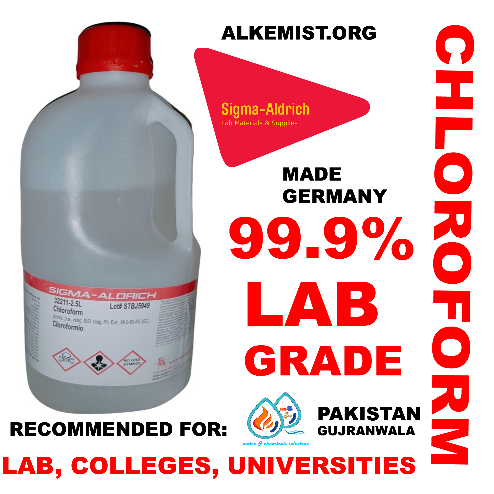 Chloroform AR Grade from Sigma-Aldrich
