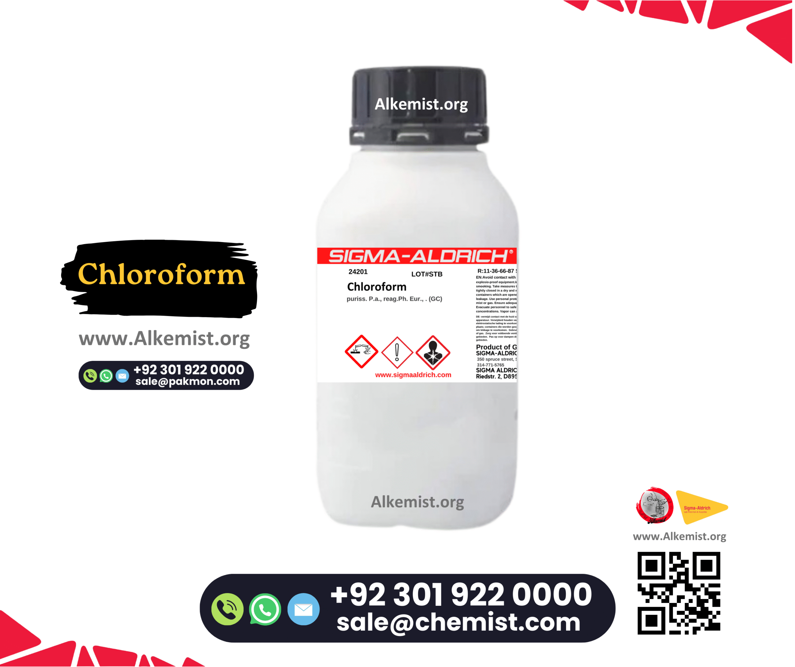 Chloroform social post graphic