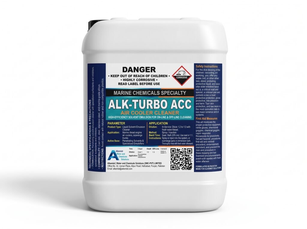 Marine Chemicals ALK-TURBO ACC – Air Cooler Cleaner