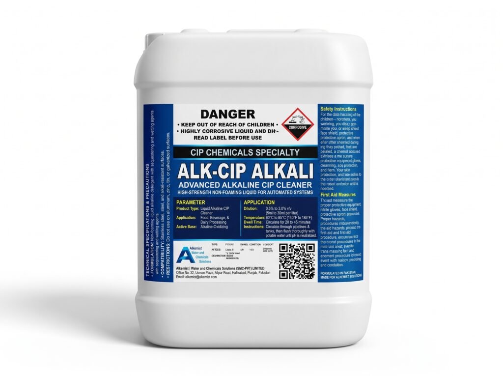 CIP Chemicals ALK-CIP ALKALI – Advanced Alkaline CIP Cleaner