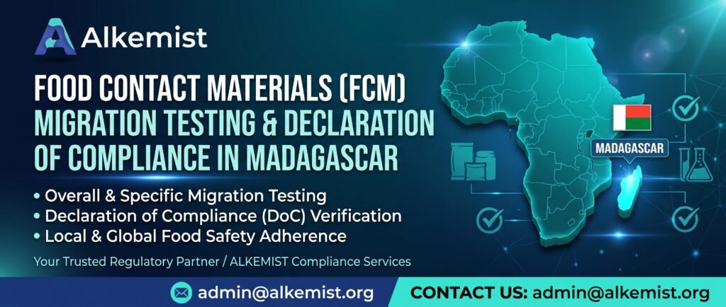 Food Contact Materials (FCM) Migration Testing & Declaration of Compliance