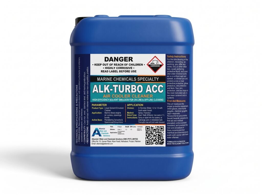 Marine Chemicals ALK-TURBO ACC – Air Cooler Cleaner